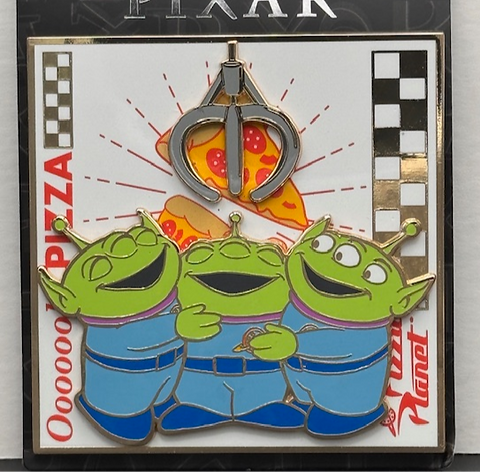 OOOH PIZZA! - TOY STORY - LGM (Little Green Men) ALIENS - Disney