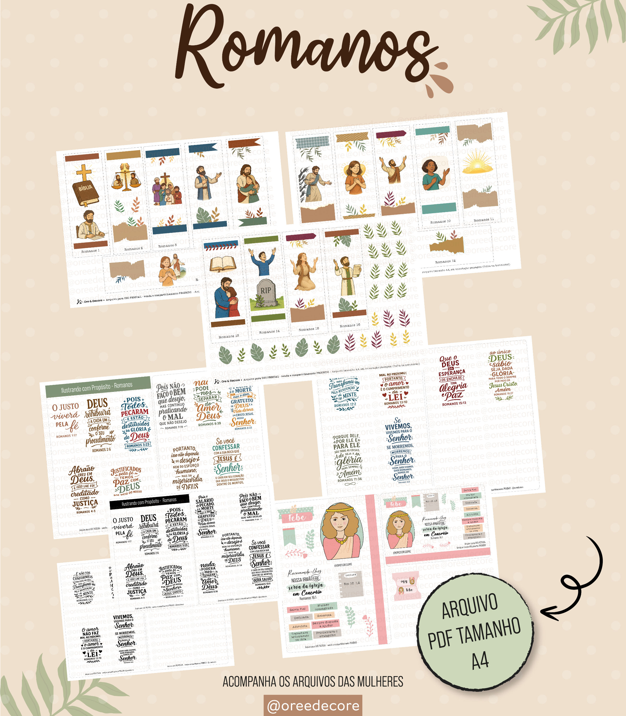 Arquivo Digital em PDF - Ilustrando com Propósito - Romanos