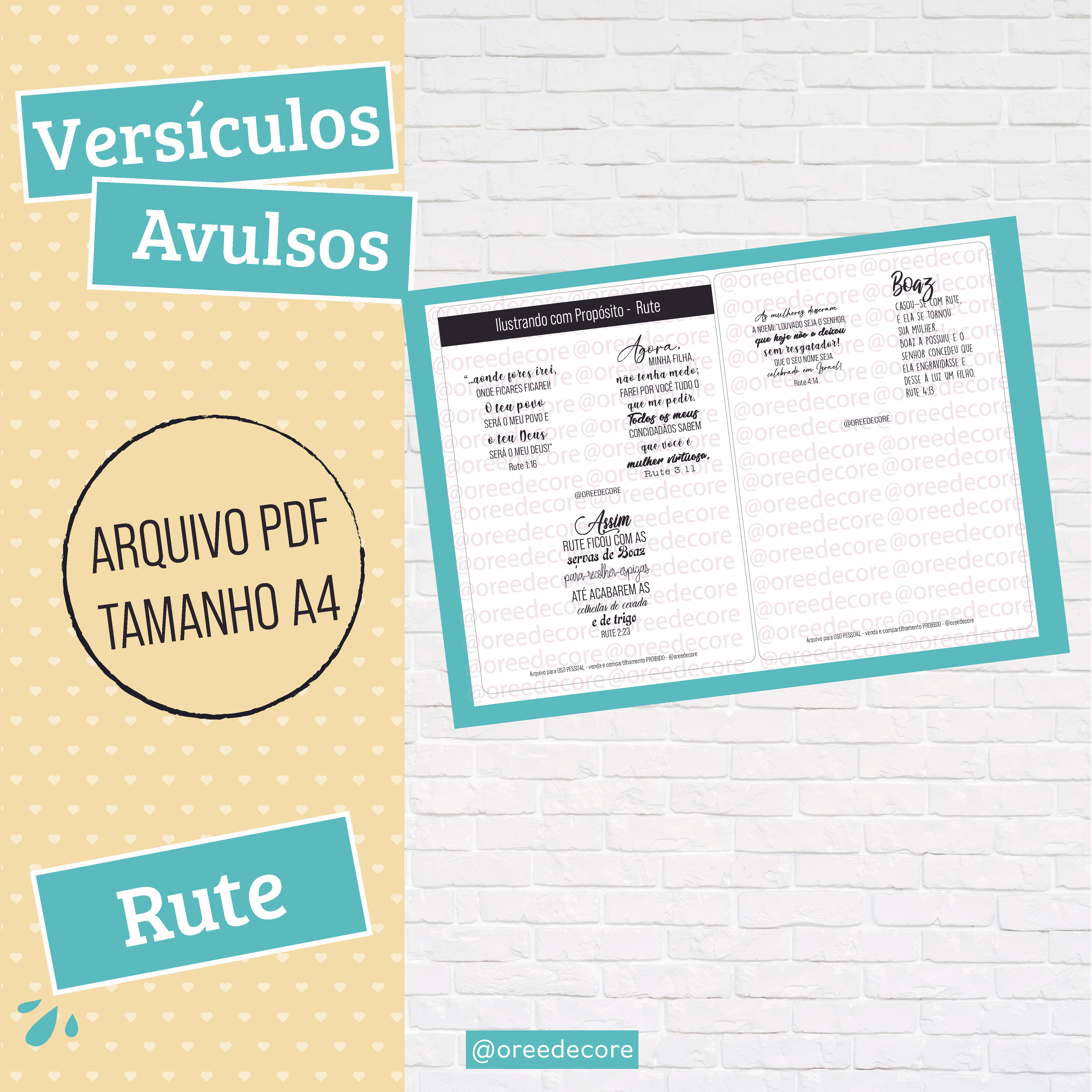 Arquivo PDF - Versículos Avulsos Rute