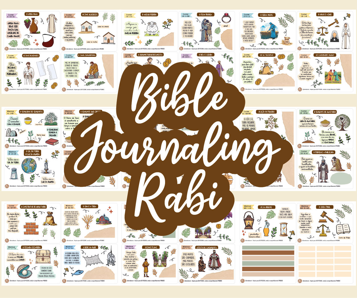 Arquivo digital em PDF - Parábolas de Jesus