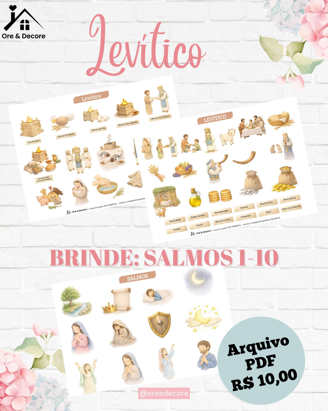 Arquivo digital em PDF - Leviticos e Salmos 1-10