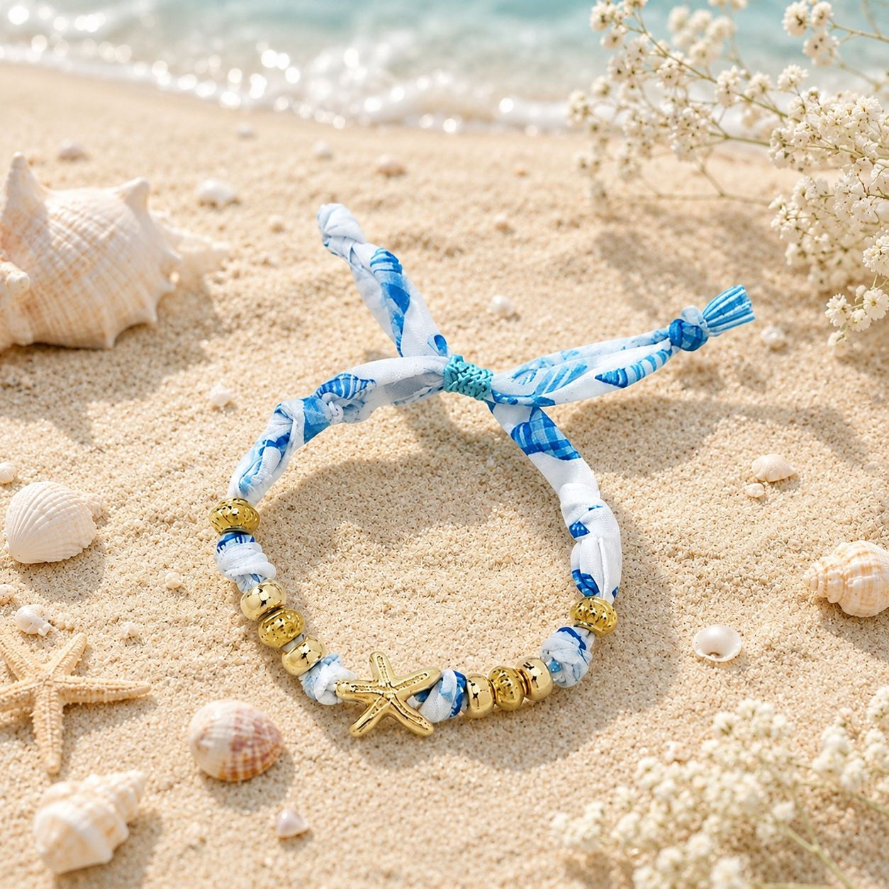 Bracelet (adjustable) - Starfish Shape