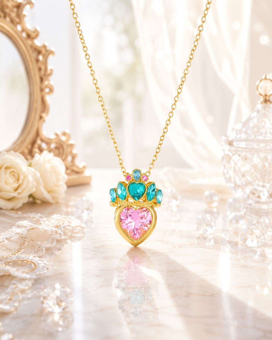 Pendant Necklace - Heart design