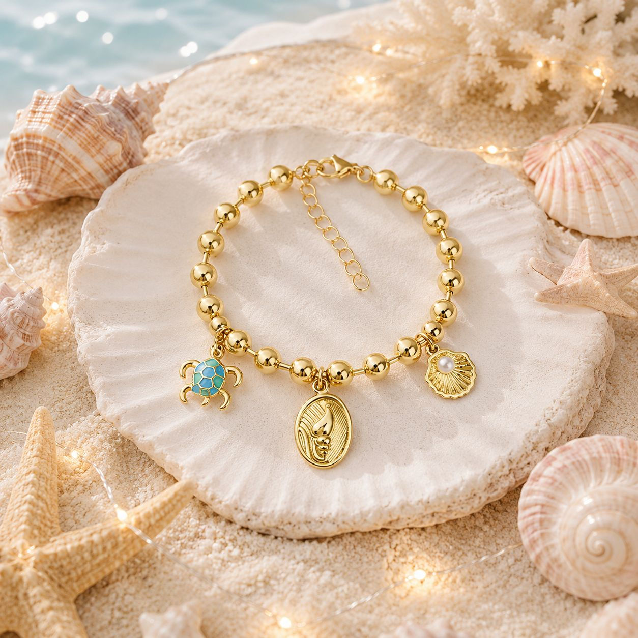 Bracelet - Multiple Charms