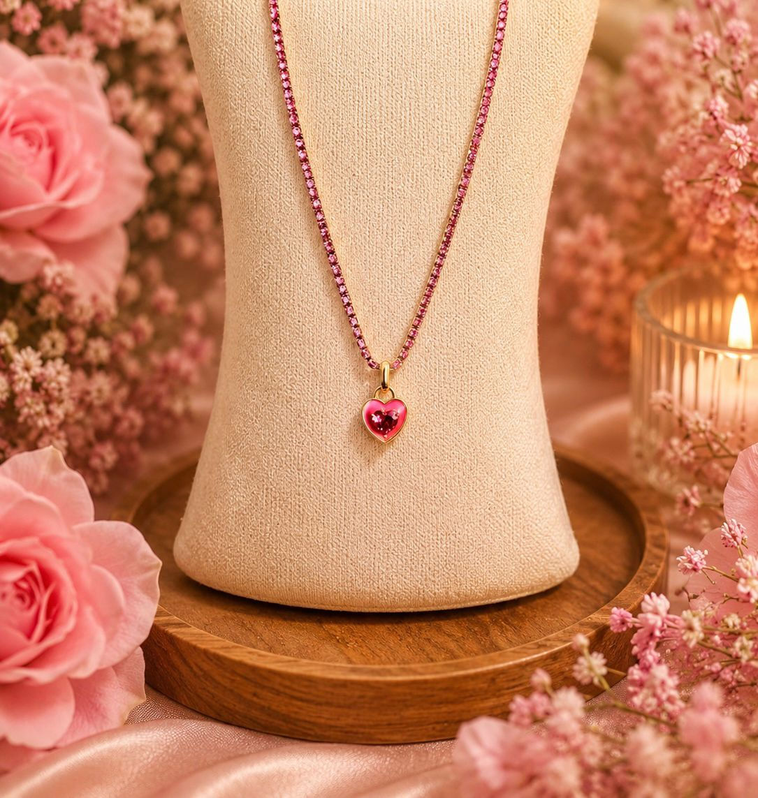 Necklace - Heart design