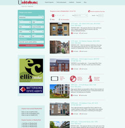 Laptop website page