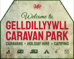 Caravan Park signage