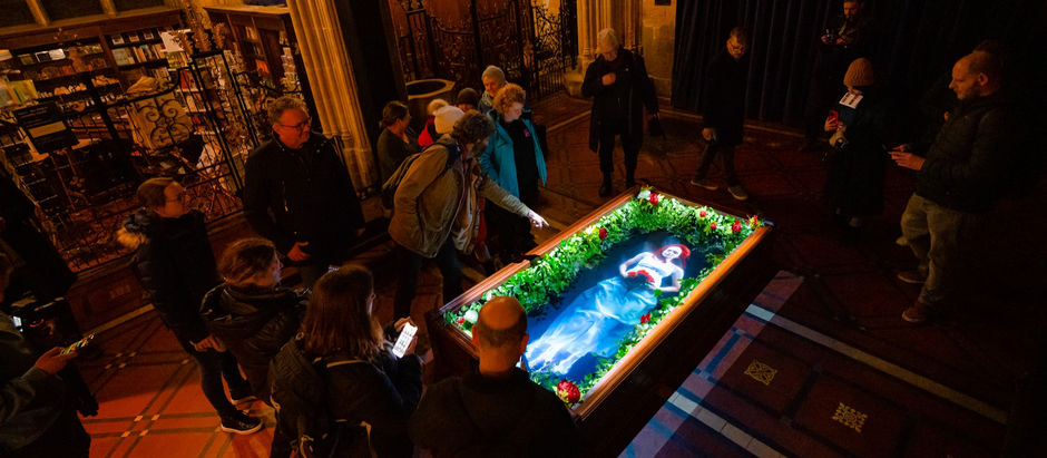 February 2023: "Ophelia's Ghost and Sirens at Bristol Light Festival