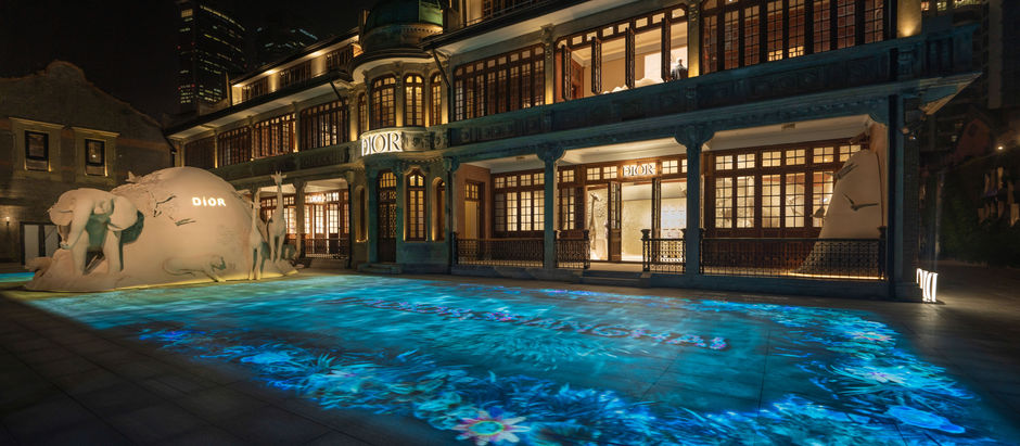 June 2023: Collaboration with Dior in Kyoto and Shanghai