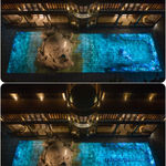 A bird’s-eye view of "Dior Riviera Zhangyuan" by Studio McGuire reveals a mesmerizing art installation that transforms the area outside the store into an enchanting underwater paradise using video projection mapping. Created by Davy and Kristin McGuire, this immersive experience animates Dior's iconic Toile de Jouy animals in a vibrant aquatic setting. Showcased at Dior's Zhangyuan Shanghai, this captivating installation seamlessly blends art and technology, bringing Dior's heritage to life. Created by Davy and Kristin McGuire