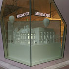 Another shot of the paper diorama in the window of Mikimoto's flagship store in Ginza, Tokyo, from 'Precious Moments,' an installation by Studio McGuire. Created by Studio McGuire - Davy and Kristin McGuire.