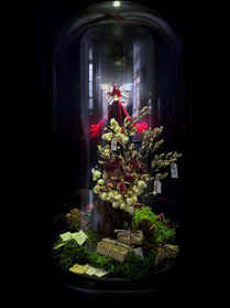 holographic fairy inside bell jar
