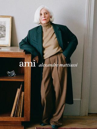 Marie-France for AMI PARIS 
Scouted and managed by me 