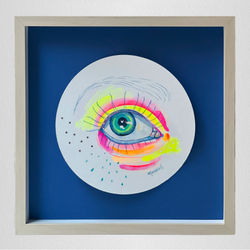 ojo azul