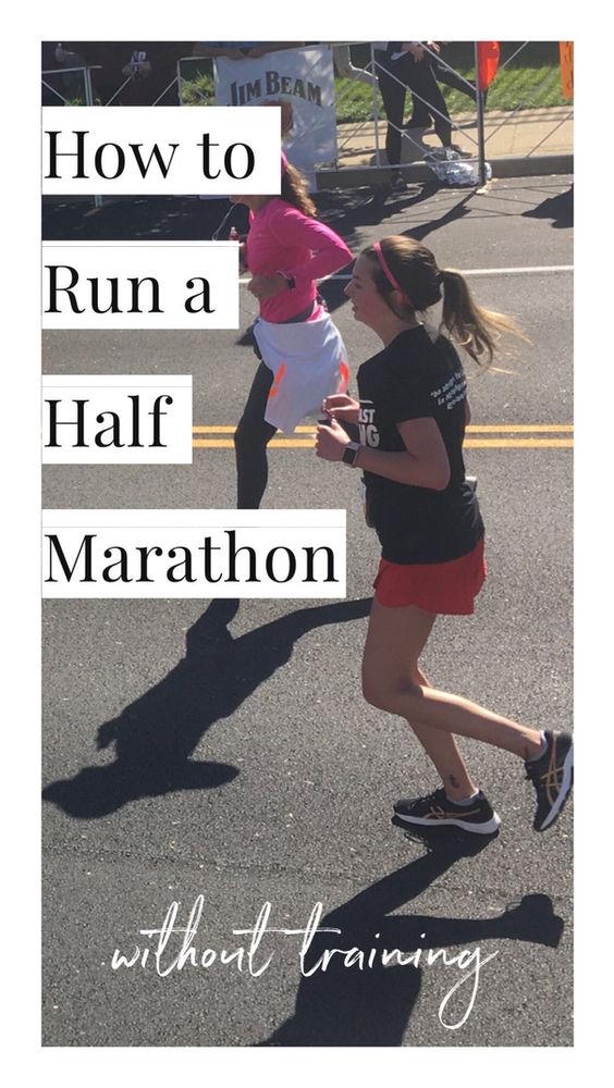 Running a Half Marathon Without Training