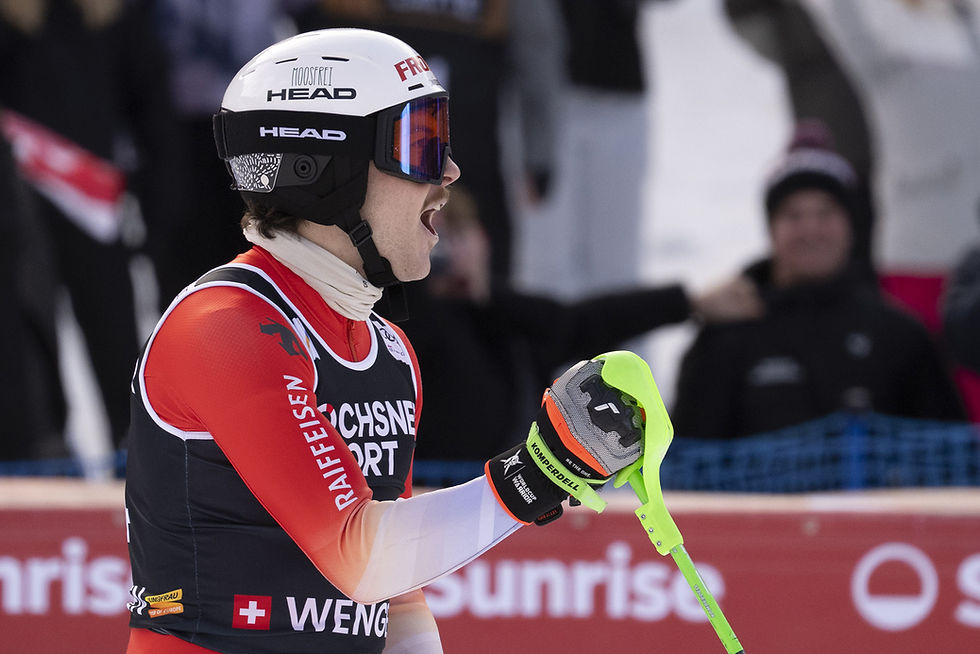 Matthias Iten feiert einen guten Lauf