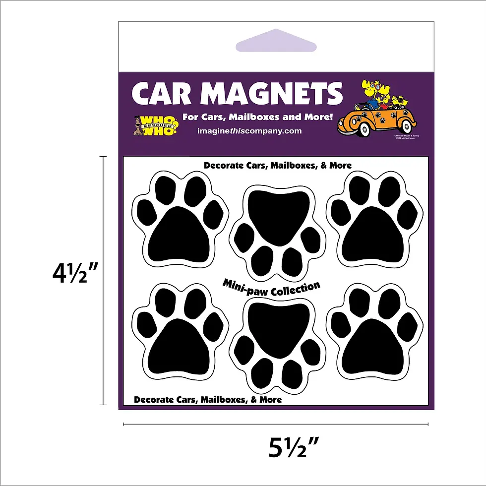 Thumbnail: Mini Paw Magnets