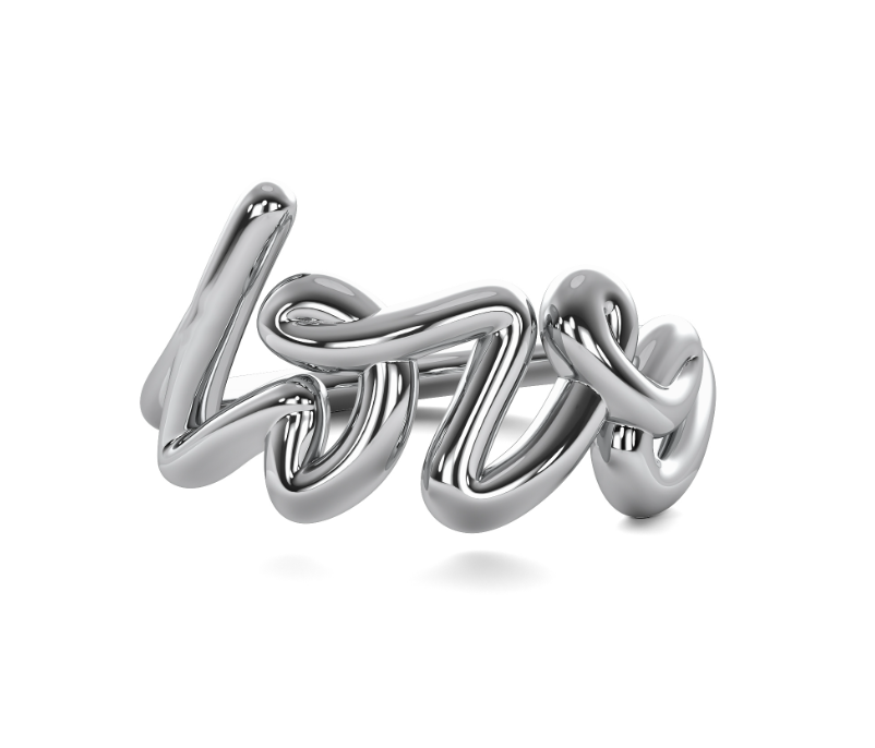 Thumbnail: Pure Gold Love Ring