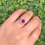 Thumbnail: Burma ruby ring