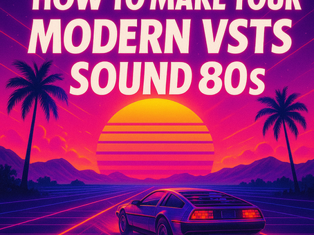Making Modern VSTs Sound Totally 80s: