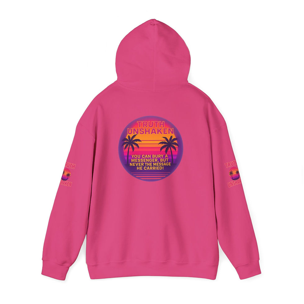Thumbnail: Truth Unshaken - Synthwave Hoodie, Retro Sonya Merch