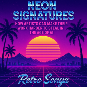 🎨💾 Neon Signatures: