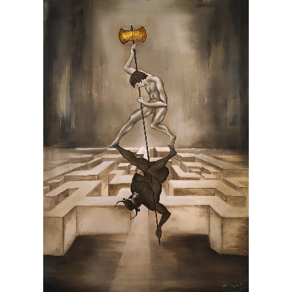Miniaturbild: Theseus im Labyrinth