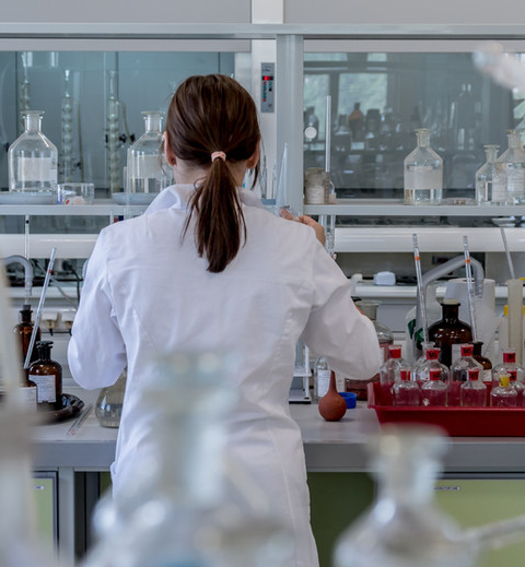 doctor in laboratory