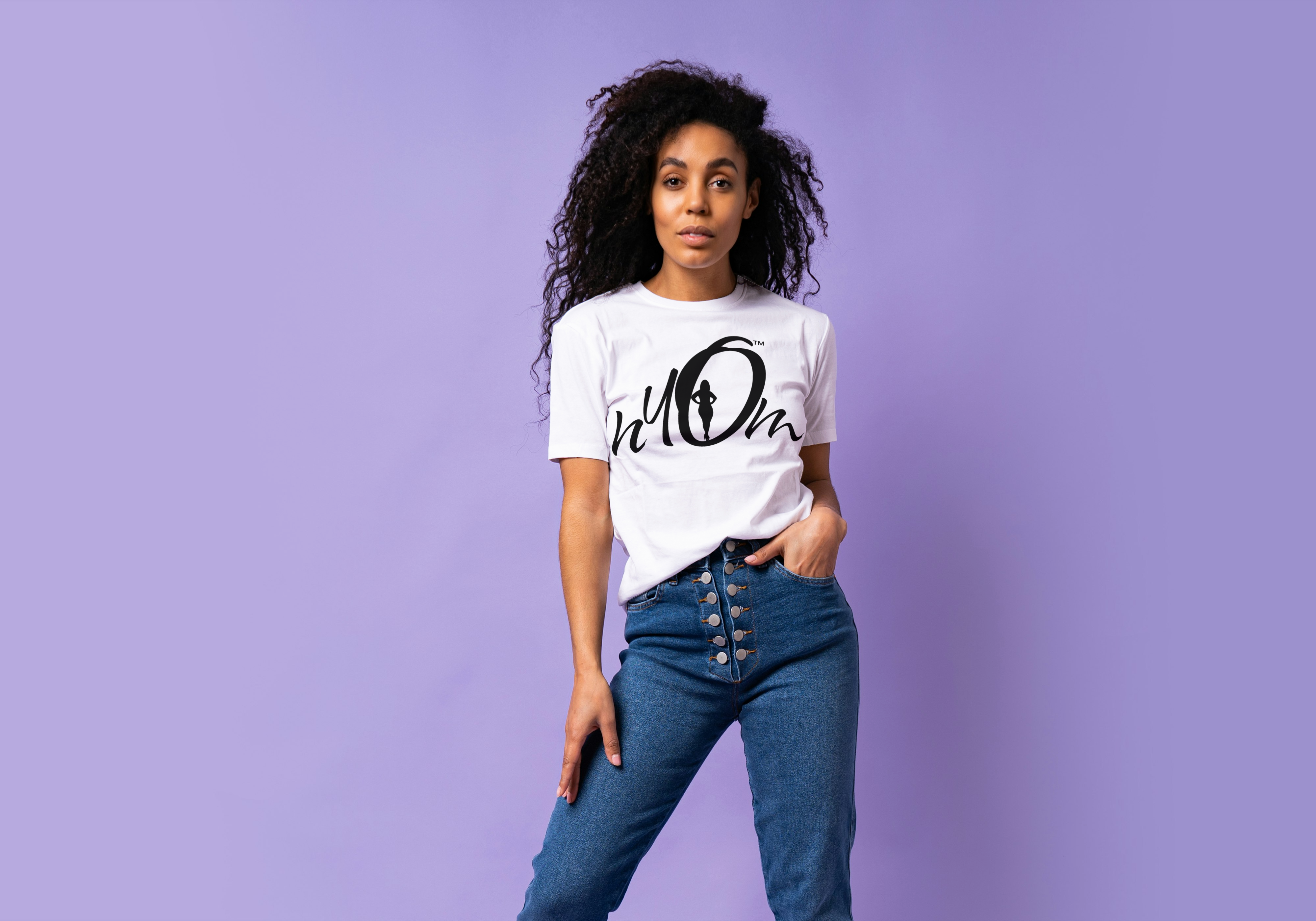 NYOM Black & White Tee