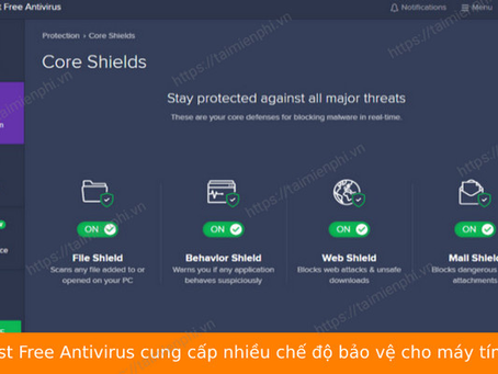 Download Avast Free Antivirus - Phần mềm diệt virus hiệu quả