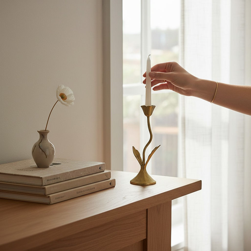 Thumbnail: Rosette Taper Holder