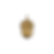 Decorative wood object acorn