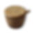 Wooden condiment pot with lid & wooden spoon