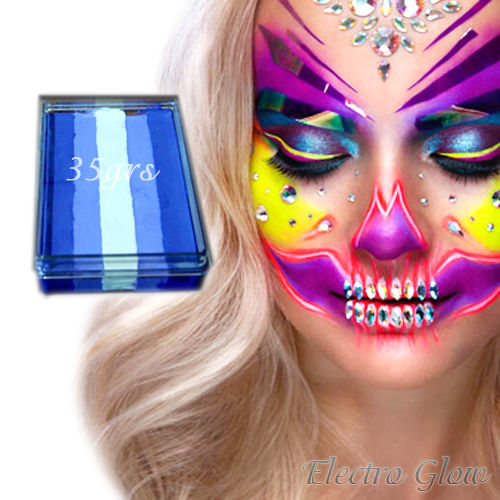 Rainbow Mod.09 Colores Básicos Maquillaje Base Agua Pinta Caritas 35 Gr