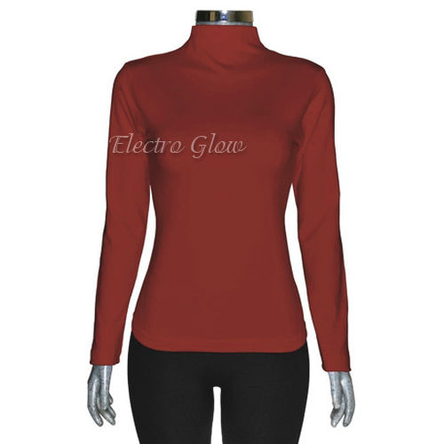 Blusa Ladrillo Térmica Cuello Alto Jera