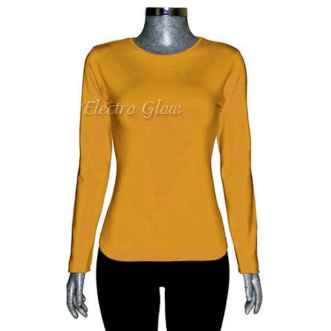 blusa termica mostaza