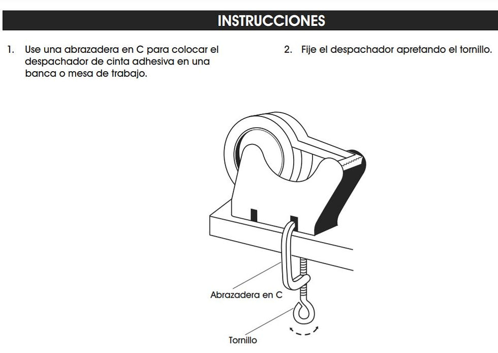 Miniatura: Despachador De Cinta Adhesiva Para Mesa