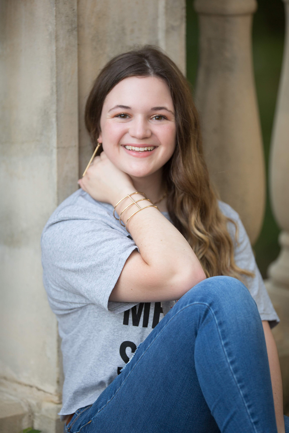 A photo of Marissa smiling at the camera