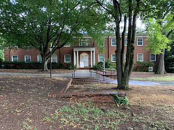 A photo of Carroll hall at Meredith College