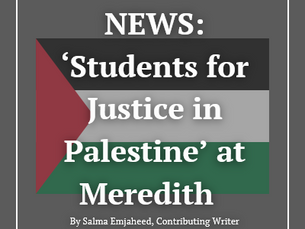 'Students for Justice in Palestine' at Meredith 