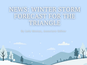 Winter Storm Forecast for the Triangle