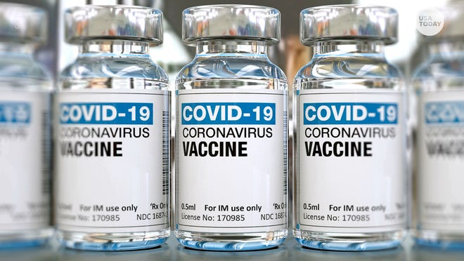 COVID-19 vaccine vials