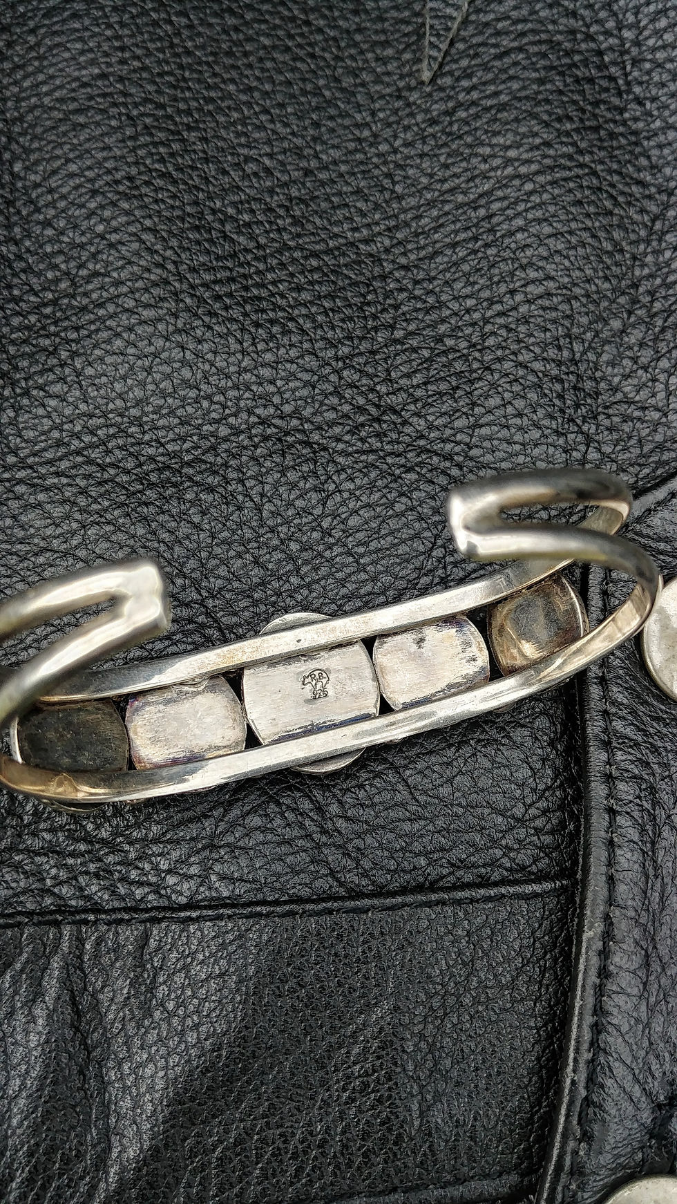 Thumbnail: 5 Stone Turquoise Cuff Bracelet