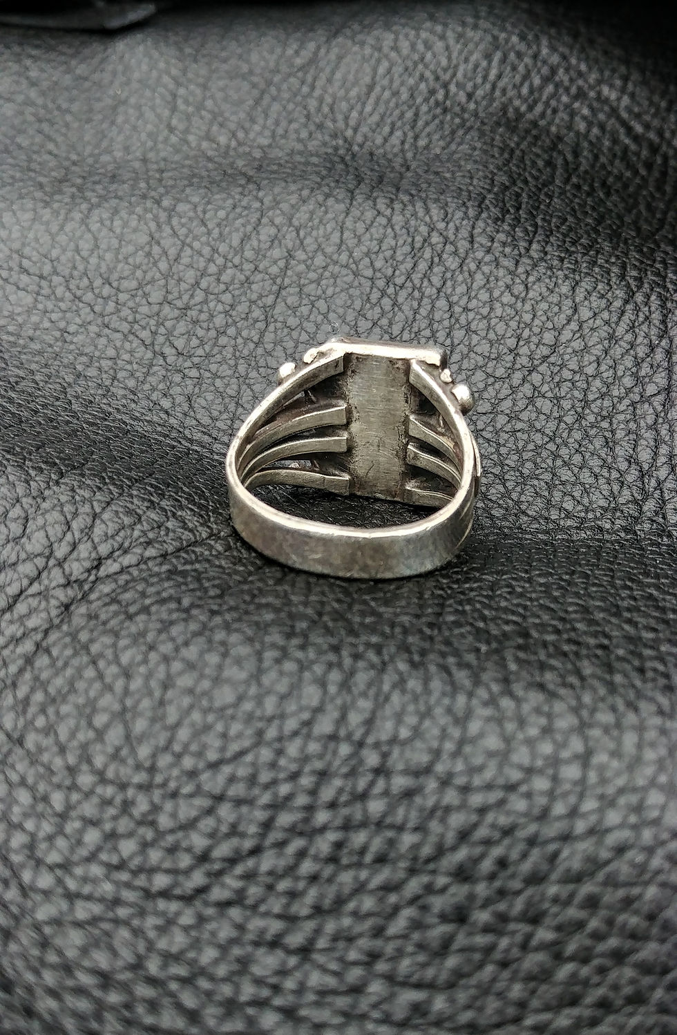 Thumbnail: Vintage Rectangular Turquoise Men's Ring