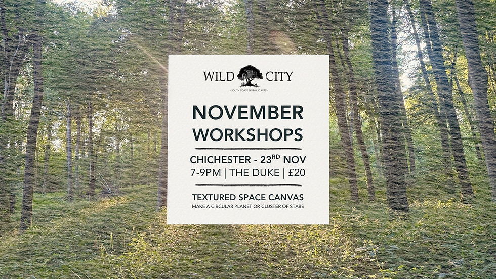 Textured Space Painting Workshop | Chichester
