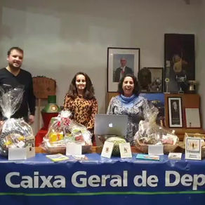 02/01/22 APEB sorteia Cabazes Ano Novo Alimentos e Livros