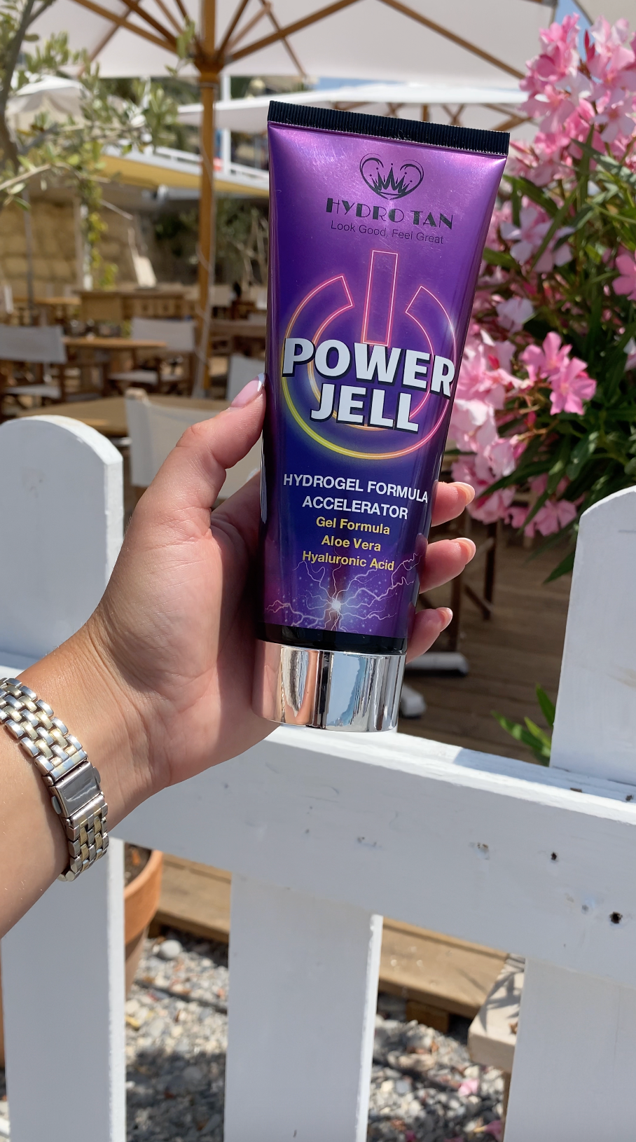 Jell for sun bed tanning Hydro Tan