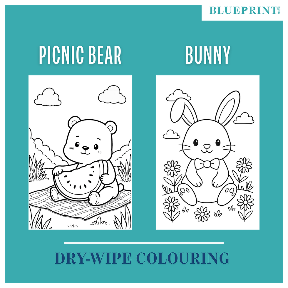 Thumbnail: Dry-Wipe Colouring Magnets