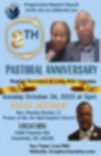 Pastor Grooms' 8th Pastoral Anniversary