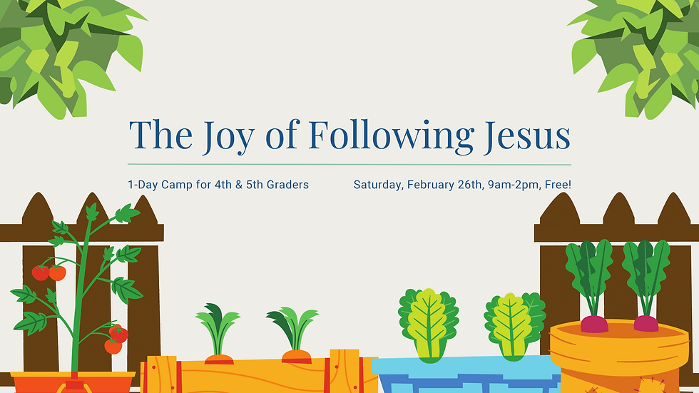 1-Day Camp for 4th & 5th Graders